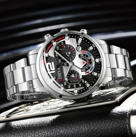 New Hot Watches Fashion Men Stainless Steel Watch Luxury wristwatch Business Watches Man