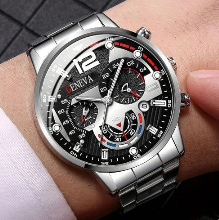 New Hot Watches Fashion Men Stainless Steel Watch Luxury wristwatch Business Watches Man