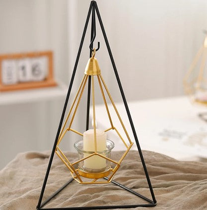 Nordic modern minimalist creative hanging candle holder living room