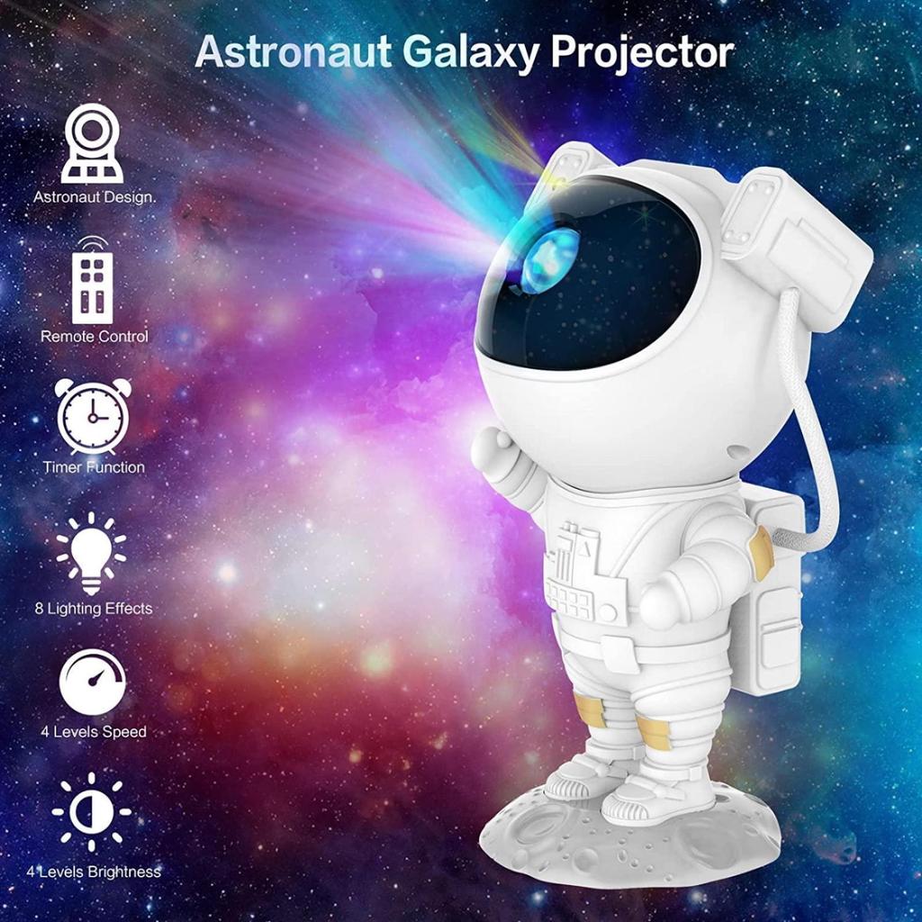 Astronaut Galaxy Nebula Light Projector